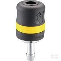 Greito atjungimo saugos jungtis su 9/10 mm žarnos antgaliu ASG061810