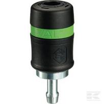 Greito atjungimo saugos jungtis su 10 mm žarnos antgaliu ESG071810