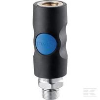 Greito atjungimo saugos jungtis 1/4'' BSP išorinis sriegis ISI081151