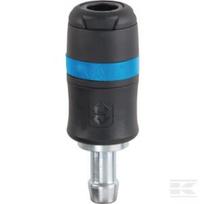 Greito atjungimo saugos jungtis su 8 mm žarnos antgaliu ISG081808