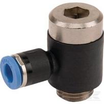 Kampinė įspaudžiama jungtis 6 x 1/4'' BCS614PB