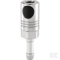 Greito atjungimo saugos jungtis su 6 mm žarnos antgaliu CSM061806