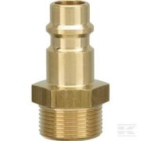 Vyriška jungtis su 3/8'' BSP išoriniu sriegiu ES38NA
