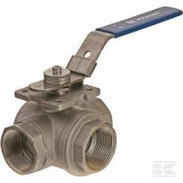 Rutulinis vožtuvas 3 krypčių T nerūdijančio plieno 1 1/2'' BV3T112FSS