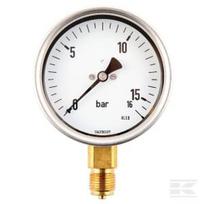 Manometras Ø100 0–16 bar 1/2″ MA10016L08SSGF