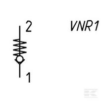 Atbulinis vožtuvas VNR205M5