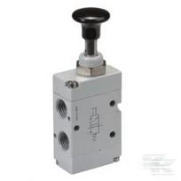 Svirtinis vožtuvas 3/2, mygtukinis, 1/8" MAB32M18NC