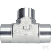 T perėjimas 3/4" BSP nerūdijančio plieno SS TBBB12SS