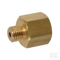 Mažinantis perėjimas F/M, žalvarinis M10x1 į M18x1.5 I00078