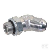 Kampinis adapteris 45° 7/16 JIC x 1/4 BSP KIB450704