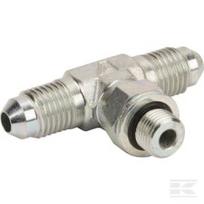 T adapteris 7/16 JIC x 1/4 BSP TIB0704