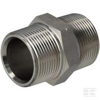 Tiesus adapteris M/M 1-1/4" NPT SS DNN20SS