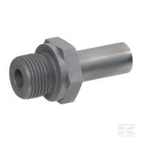 Išorinis standpipe antgalis 12L x 1/4" BSP WD nerūdijančio plieno EGES12LR14WDSS