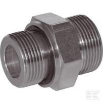 Išorinis sujungimas 6L x 1/4" BSP WD nerūdijančio plieno GES6LR14WDSS