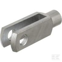 Šakė (clevis) G8 x 32 M8x1.25, cinkuota G0832Z