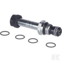Rutulinis vožtuvas 3 krypčių, 1/2", T-angis EVH06A50000