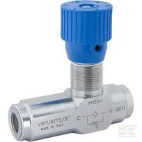 Kampinis (90°) droselinis atbulinis vožtuvas VRFU, G3/8" C056V0582
