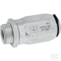 Cilindrinio tipo droselinis atbulinis vožtuvas VRF, G3/8" C056V0550