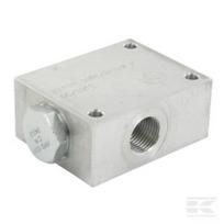 Srauto daliklis 1/2"–3/8", 40–50 l/min FPFDS10CB12Q38