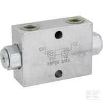 Valdomas dvigubas srauto reguliavimo vožtuvas VBPDE A, G3/8" C056V0180
