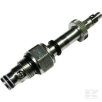 Kasetinis vožtuvas 2/2 NC 40 l/min, rankinis EC08M20FB