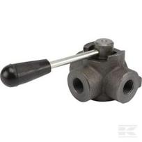 Vožtuvas 3 pakopų, T formos, 1/2" DH103A