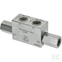 Pilotinis atbulinis vožtuvas FPD 3/8 20L 5 1R G FPD3820L51RG