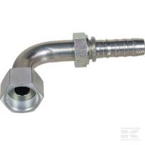 Antgalis 90° DN20-1"3/16 SAE 12GS12FFORX90M