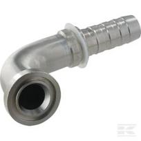 Antgalis DN13-41,3 flanšas 90° 8GS12FLH90M