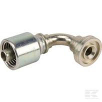 Antgalis DN13-1/2 flanšas 90° 8G8FLH90M