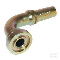 Antgalis su flanšu DN25-ø54,0mm-90° PFS252090