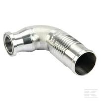 Įvorė su flanšu DN63–Ø71.4 mm–90° PFL633290Z