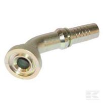 Įvorė su flanšu DN32–Ø63.5 mm–45° PFS322445