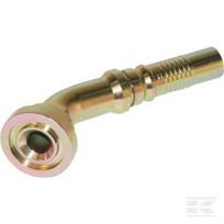 Įvorė 4SH-DN25 su flanšu Ø54.0 mm–45° SFSH252045