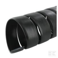 Plastikinė spiralė juoda 113–130 KBV125Z