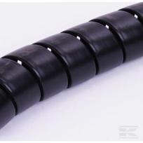 Plastikinė spiralė juoda 66–80 KBV65Z