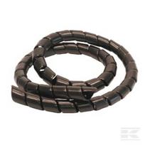 Plastikinė spiralė juoda 43–55 25 m KBV42ZP025