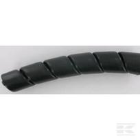 Plastikinė spiralė juoda 16–22 KBV16Z
