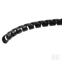 Plastikinė spiralė juoda 9–13 KBV10Z