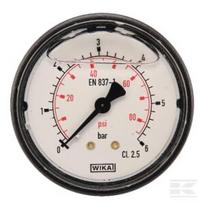 Manometras Ø63, 0–6 bar, 1/4", galinis pajungimas MA636B04PLGF