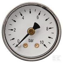 Manometras Ø40, 0–10 bar, 1/8", galinis pajungimas MA4010B02ST
