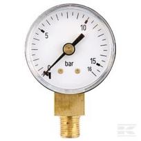 Manometras Ø40, 0–16 bar, 1/8", apatinis pajungimas MA4016L02ST