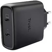 Trust Lādētājs Trust Maxo 65W Black USB-C + 2m USB-C Cable 25525