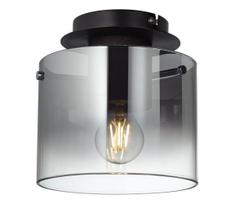 Brilliant - Lubinis šviestuvas BETH 1xE27/60W/230V Ø 20 cm juodas/dūminis