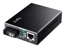 Cudy MC100GSB-60B network media converter 1000Mbit/s Multi-mode, Single-mode Black