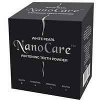 Balinimo milteliai White Pearl NanoCare Silver Charcoal Bleaching Powder, 30 g