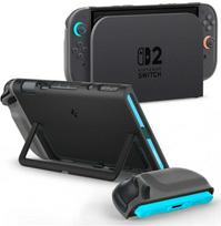 Spigen Nano Pop, juodas sesame - Nintendo Switch 2