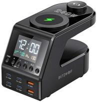 Blitzwolf BW-FW10 žadintuvas su įkrovikliu 2xUSB-A, 4xUSB-C, 240W