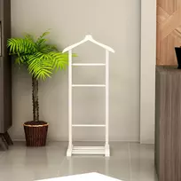 Valet Stand, Hanah Home, Beta Single, balta, 33,5 x 120 x 46