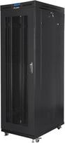 Lanberg Standing rack cabinet 19 inches 27U 800x1200 black perforated door LCD FLAT PACK